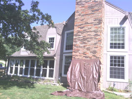 Coronet Window Company RIO collection in breezeways and DUO collection fixed and double hung with colonial grids in the remainder.